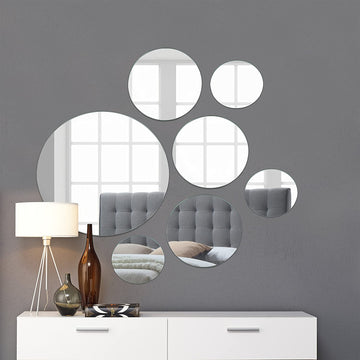 Round Mirror Wall Mounted Assorted