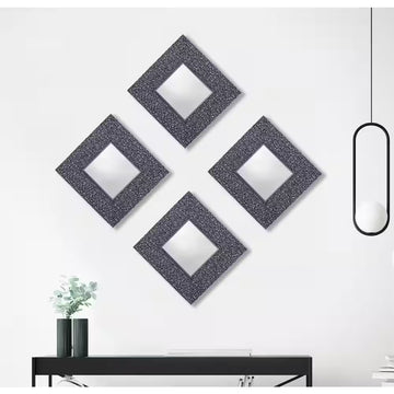 Set of 4 Accent Wall Mirrors