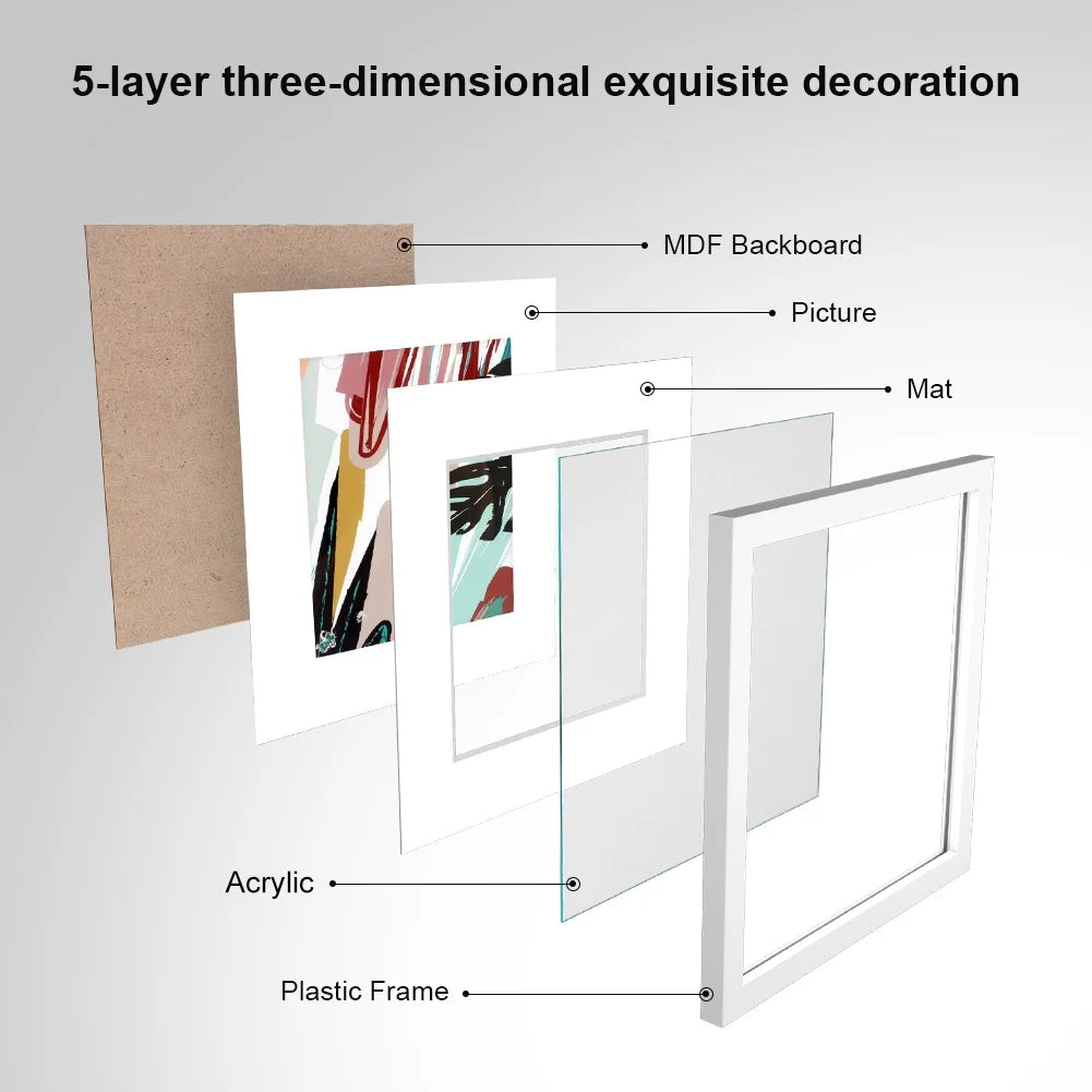 Botanical Gallery Wall Frame Set