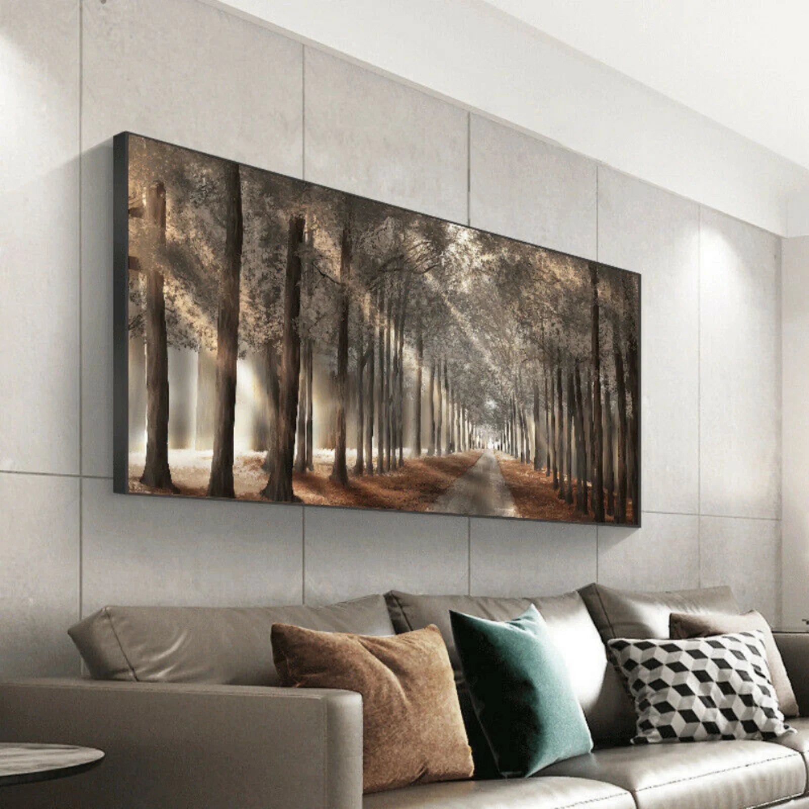  Living Room Forest Canvas Wall Art