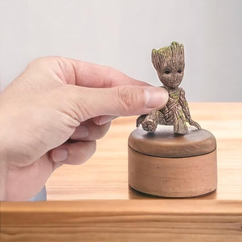 Miniature Fairy Garden Sitting Groot Figurine
