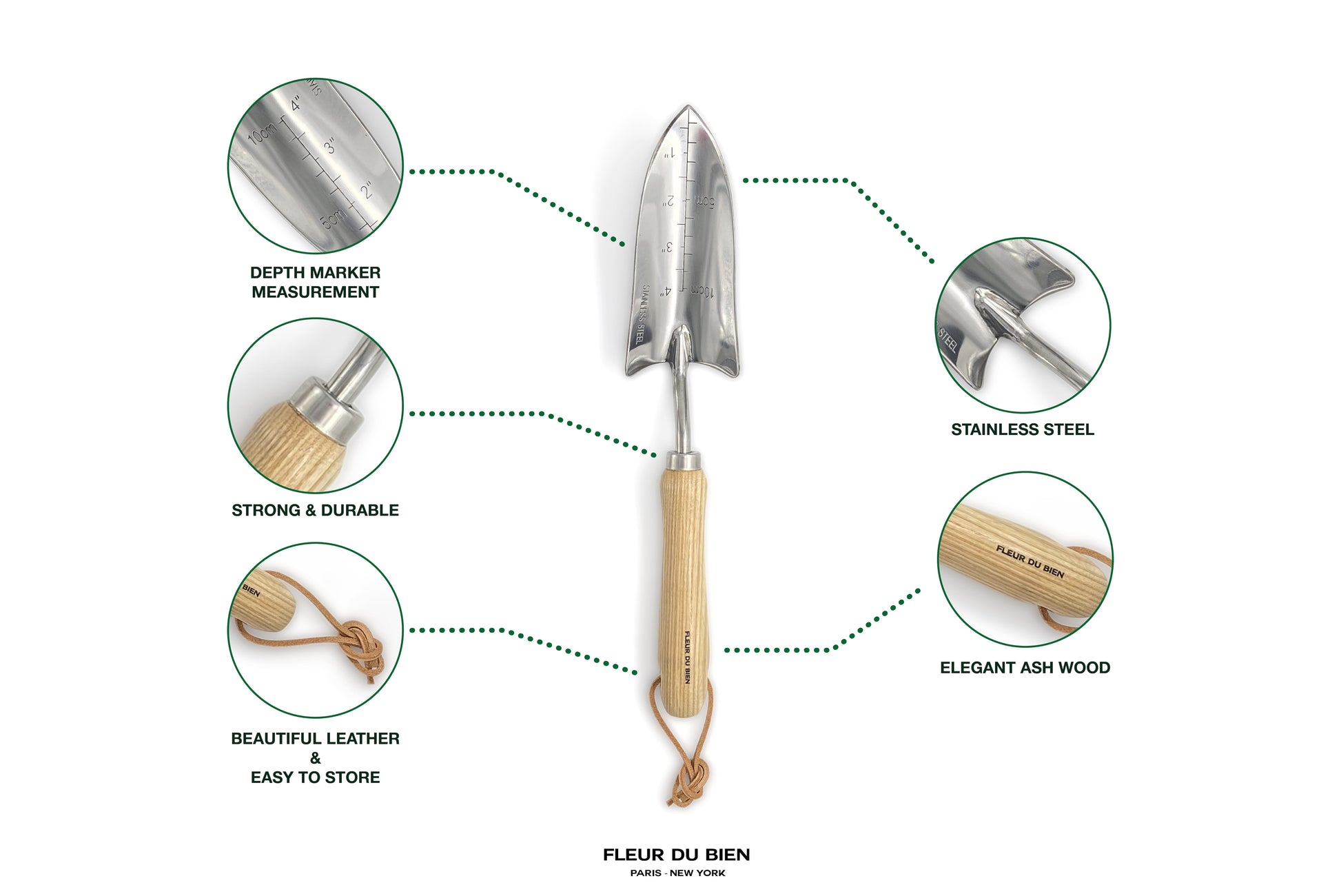 Stainless Steel Heavy Duty Garden Tools Set - NexZello