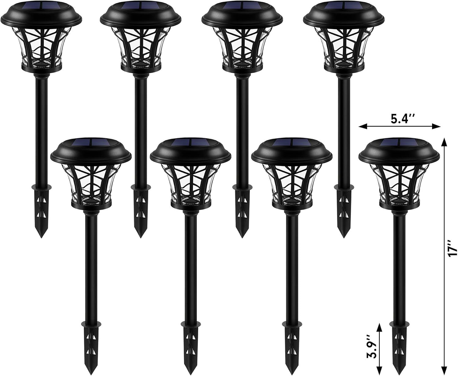 Metal Bright White LED Solar light