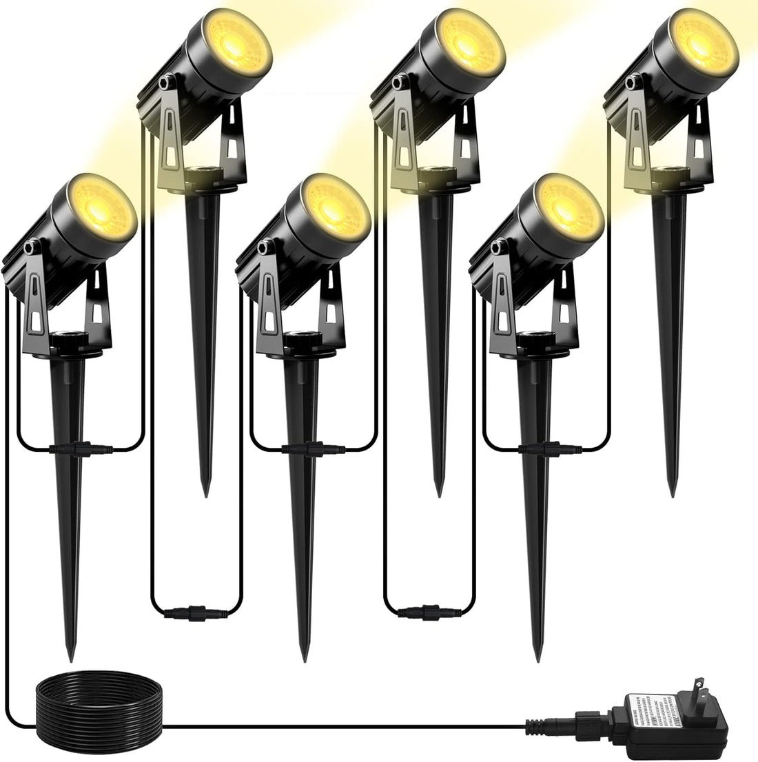 Transformer Outdoor Spotlights for Garden
