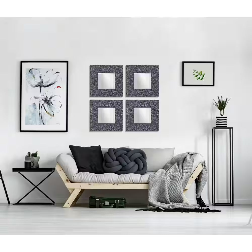  Set of 4 Accent Wall Mirrors