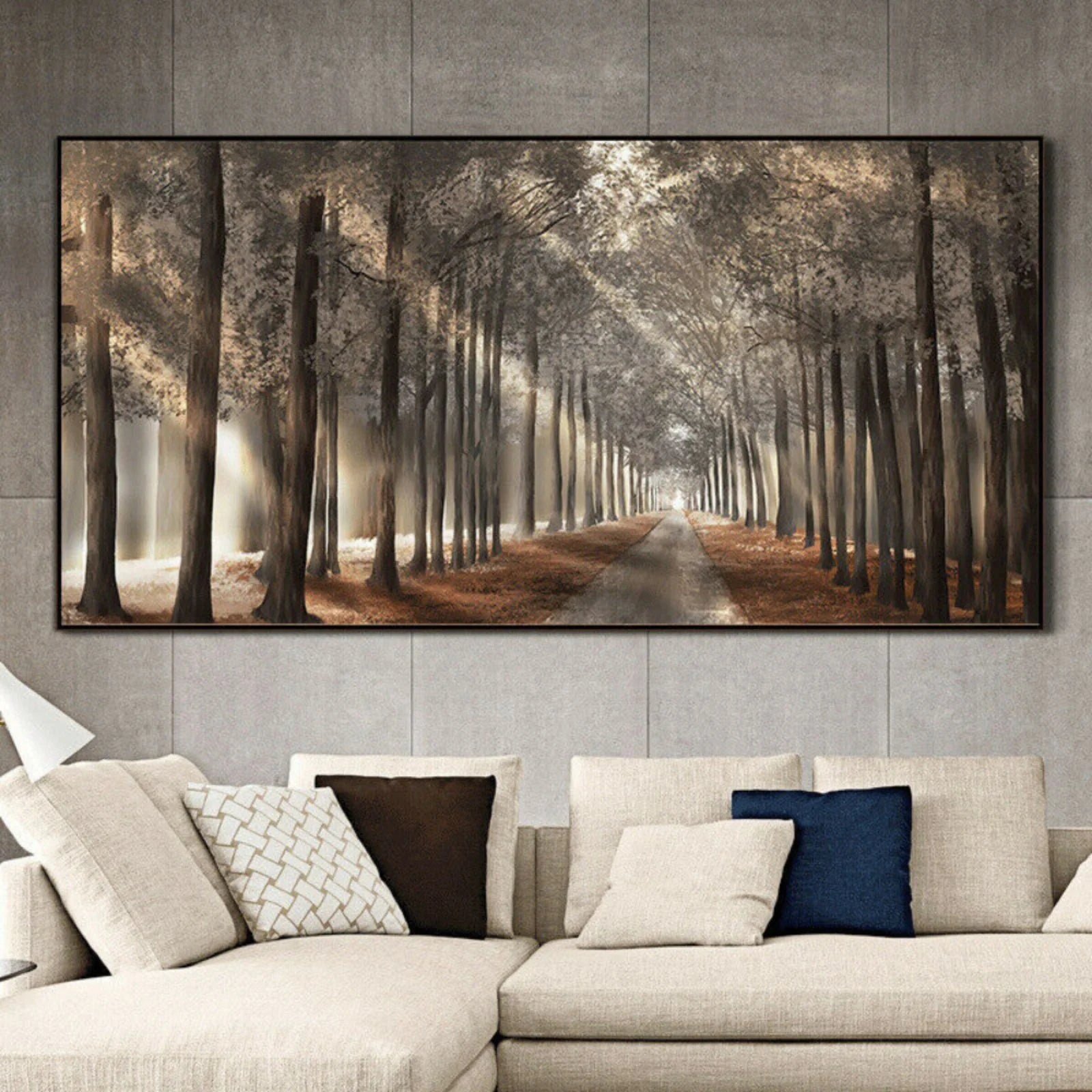  Living Room Forest Canvas Wall Art