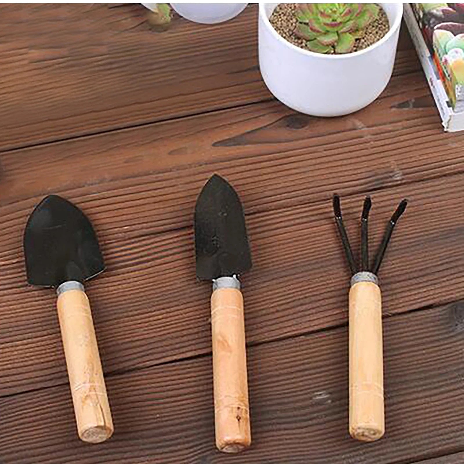 3Pcs Mini Indoor Planting Tools Set