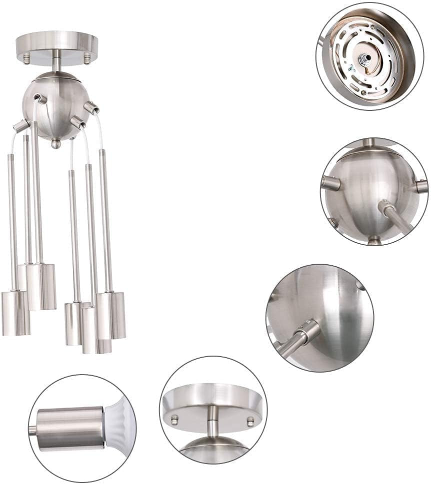 Sputnik Chandelier Light Fixture