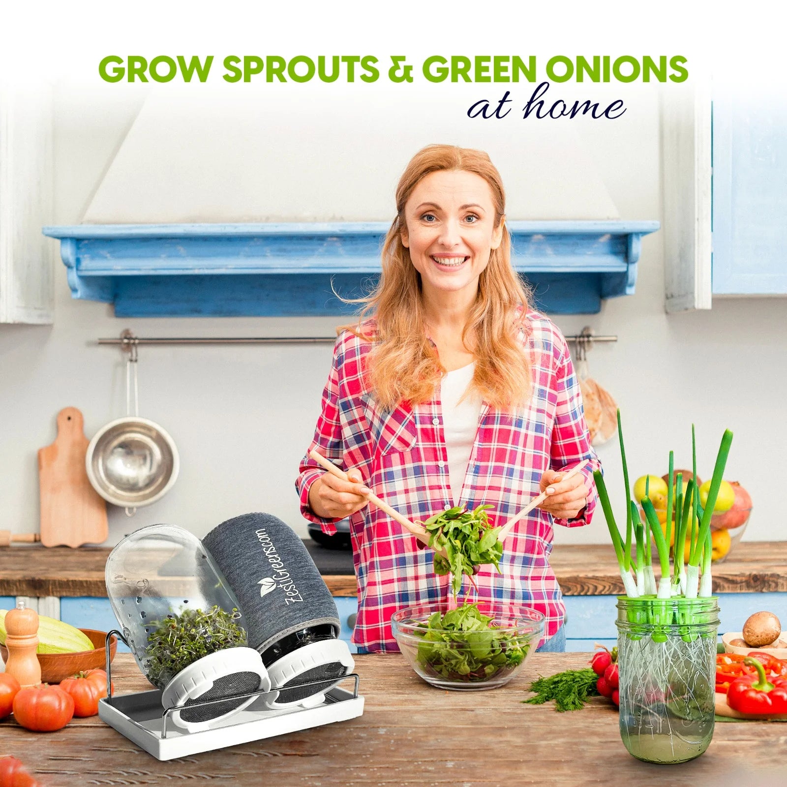 Growing Kit & Green Onion Regrower