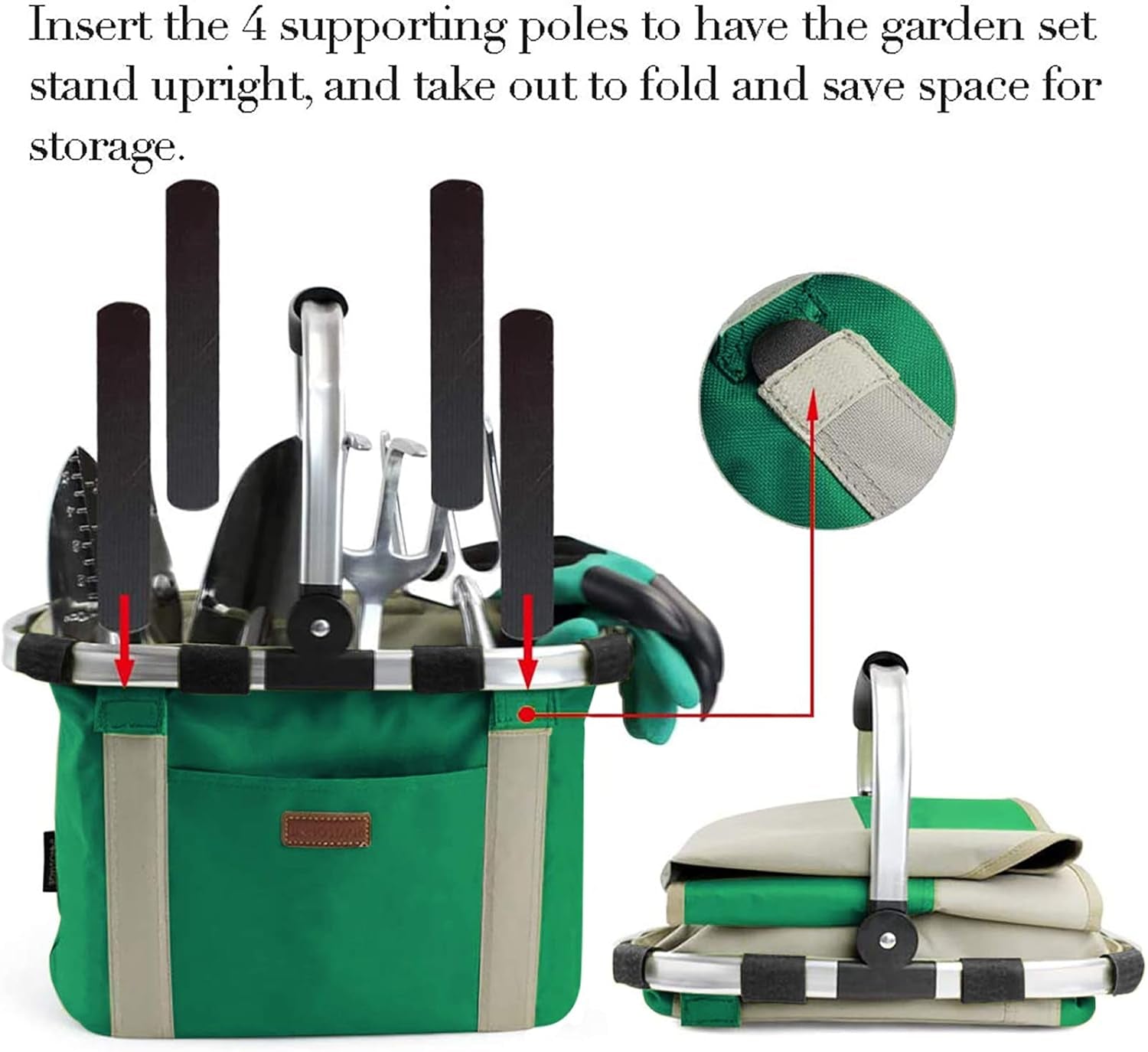 Garden Tools Set with 40 Pieces