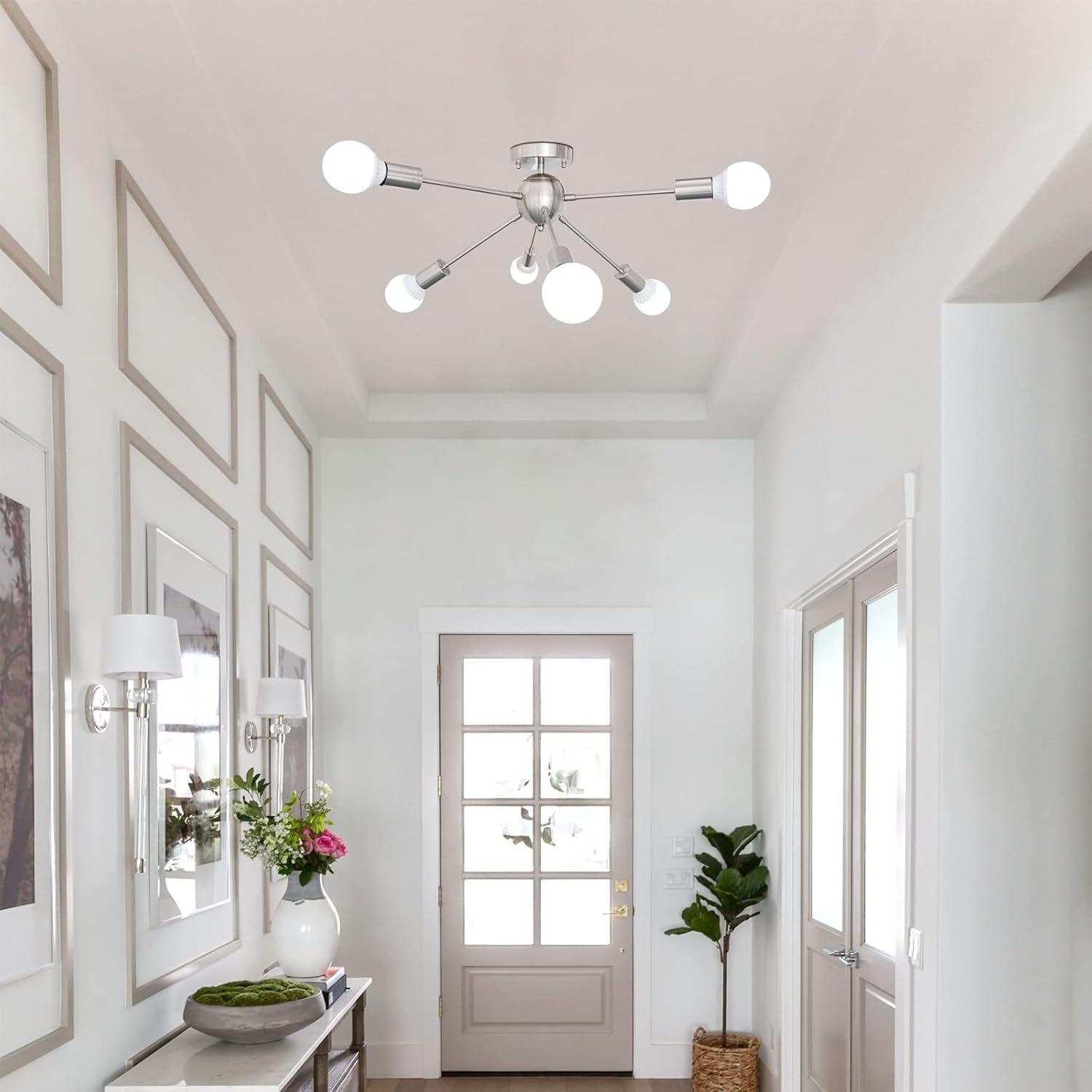 Sputnik Chandelier Light Fixture