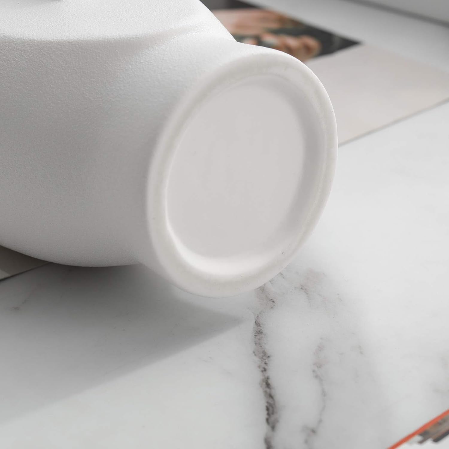 Delicately Carved Art Face Style Vases