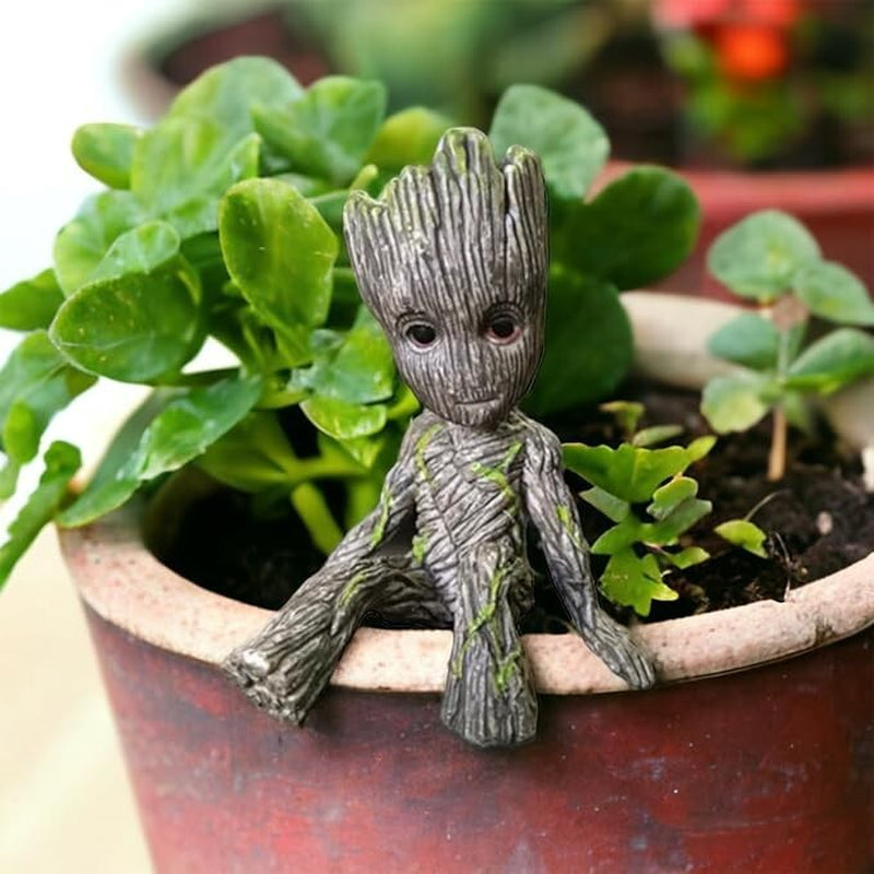 Miniature Fairy Garden Sitting Groot Figurine