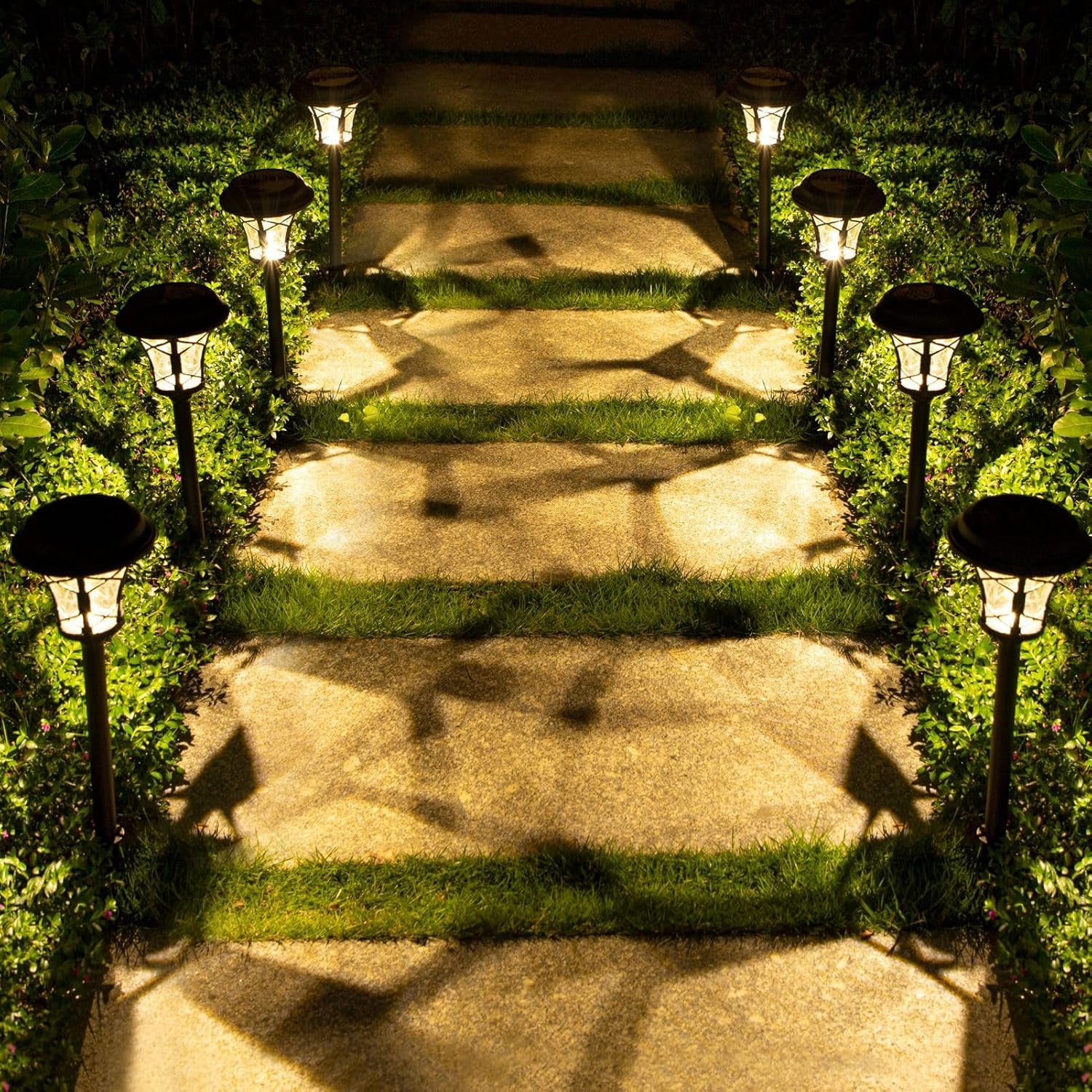 Metal Bright White LED Solar light