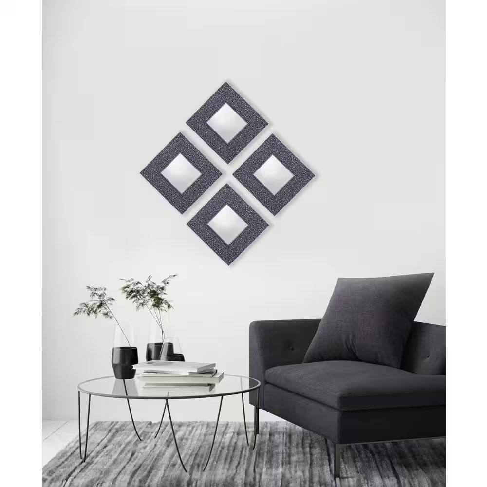  Set of 4 Accent Wall Mirrors