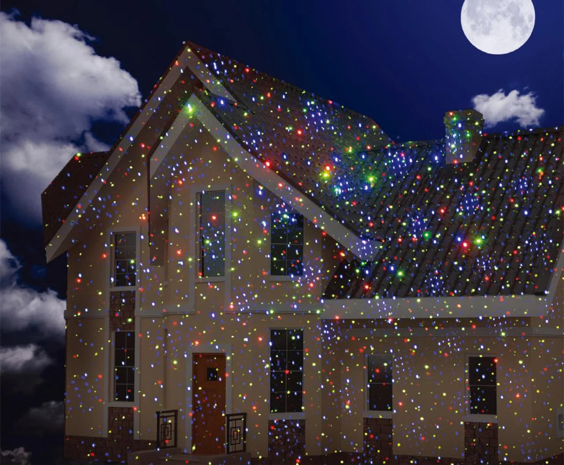 Moving Firefly Garden Laser Multi-Color LED
