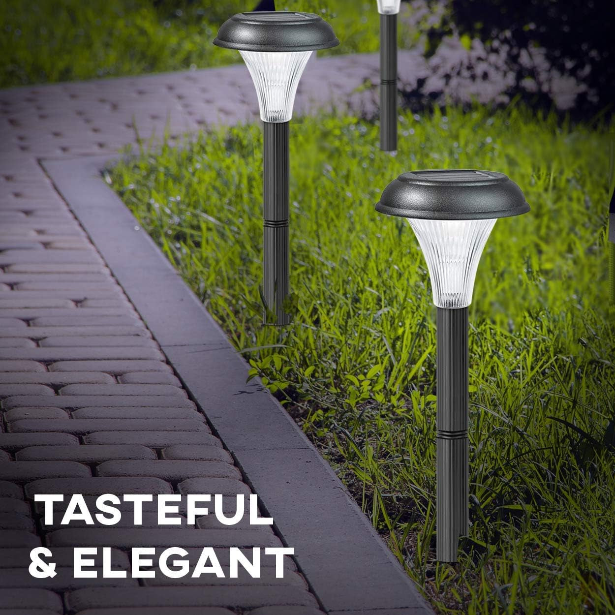  Garden Solar Lights for Outdoor Pathway