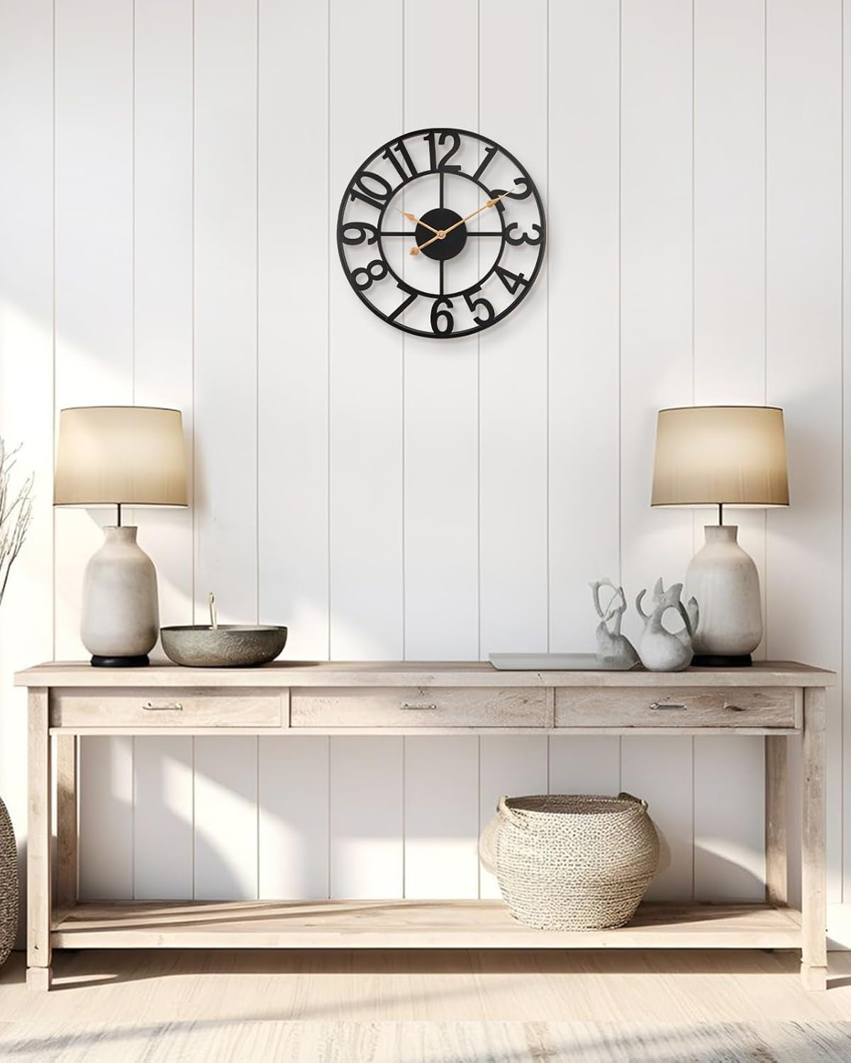 Silent Battery Operated Wall Clocks