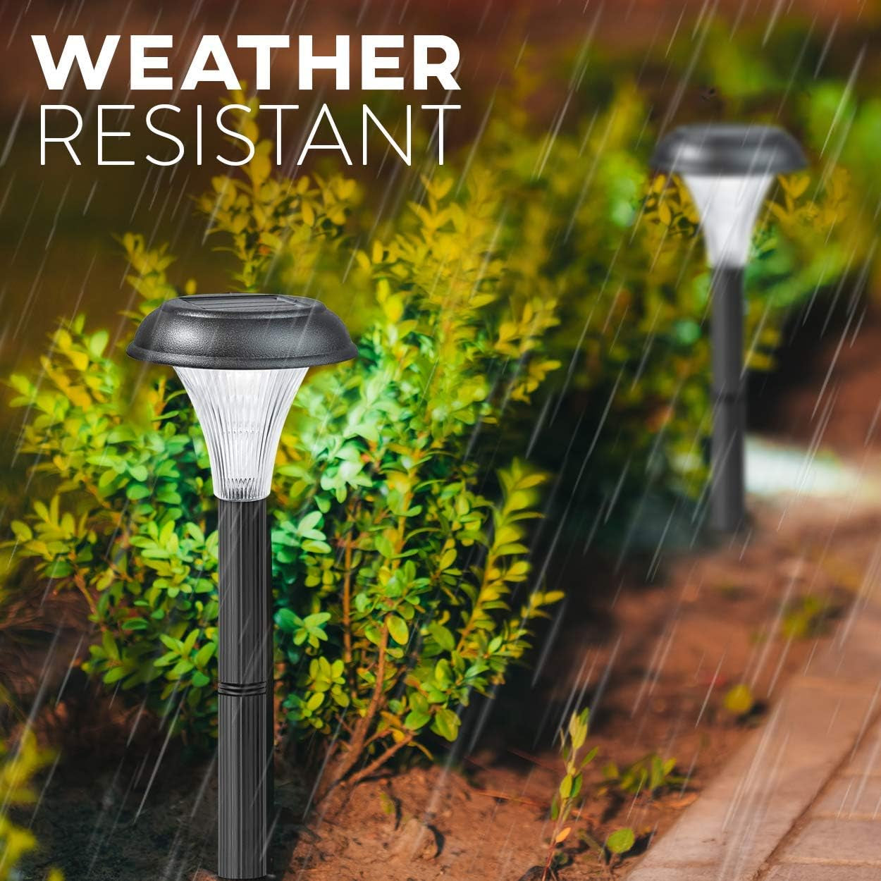  Garden Solar Lights for Outdoor Pathway