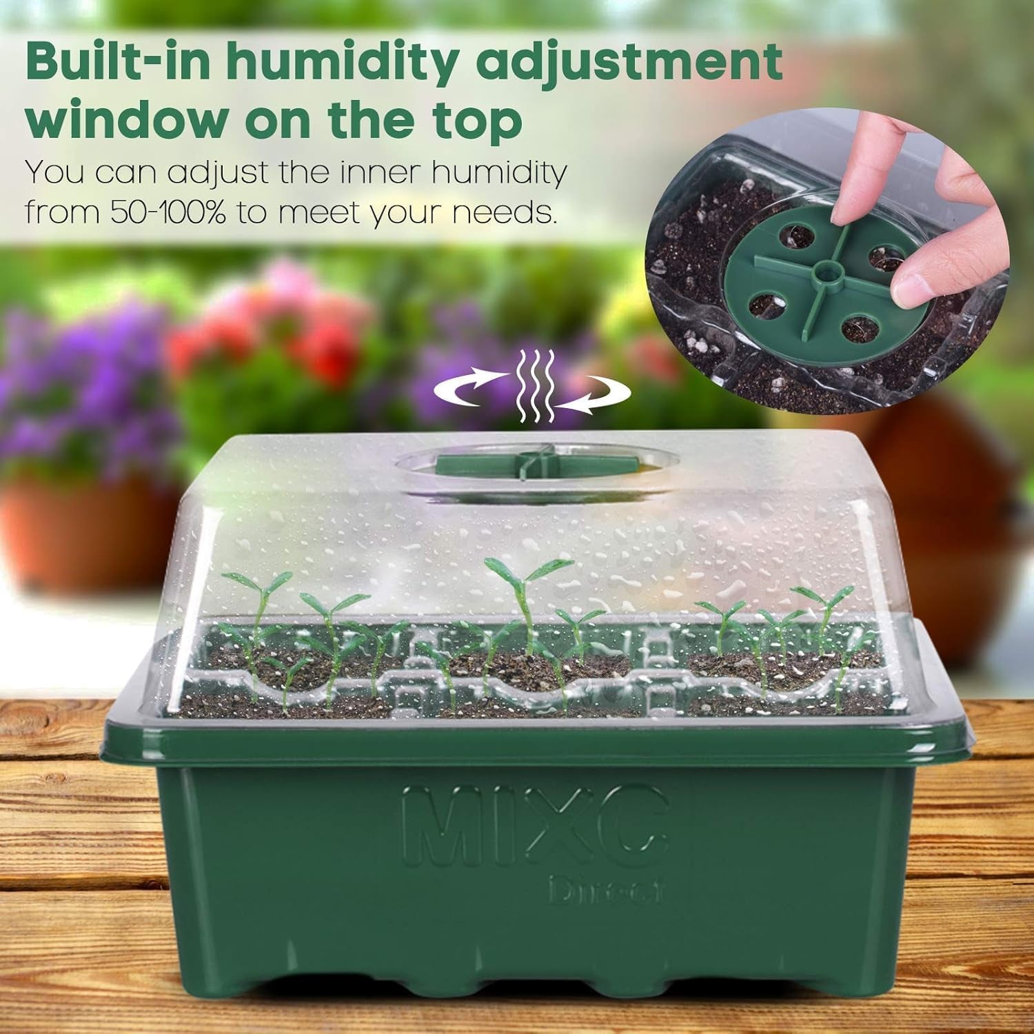 10 Packs Seed Starter Tray Seed Starter Kit