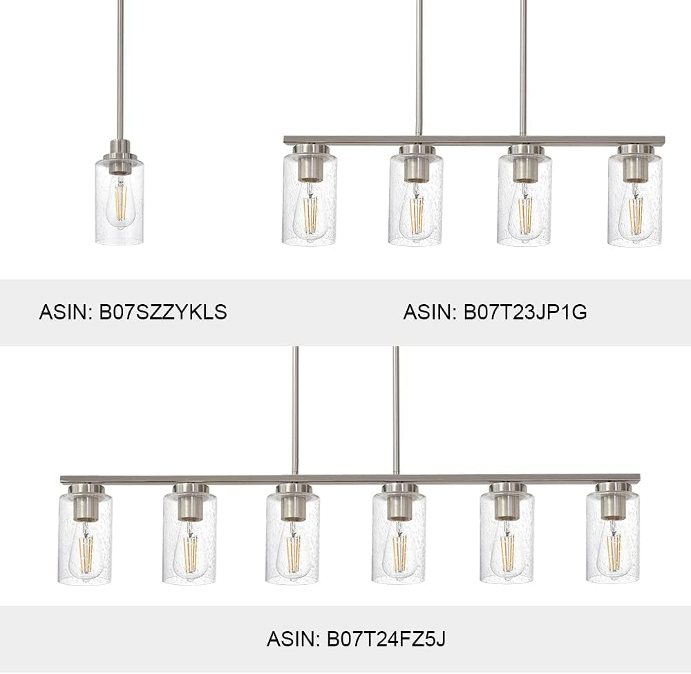 Modern Kitchen Island Hanging Pendant Light