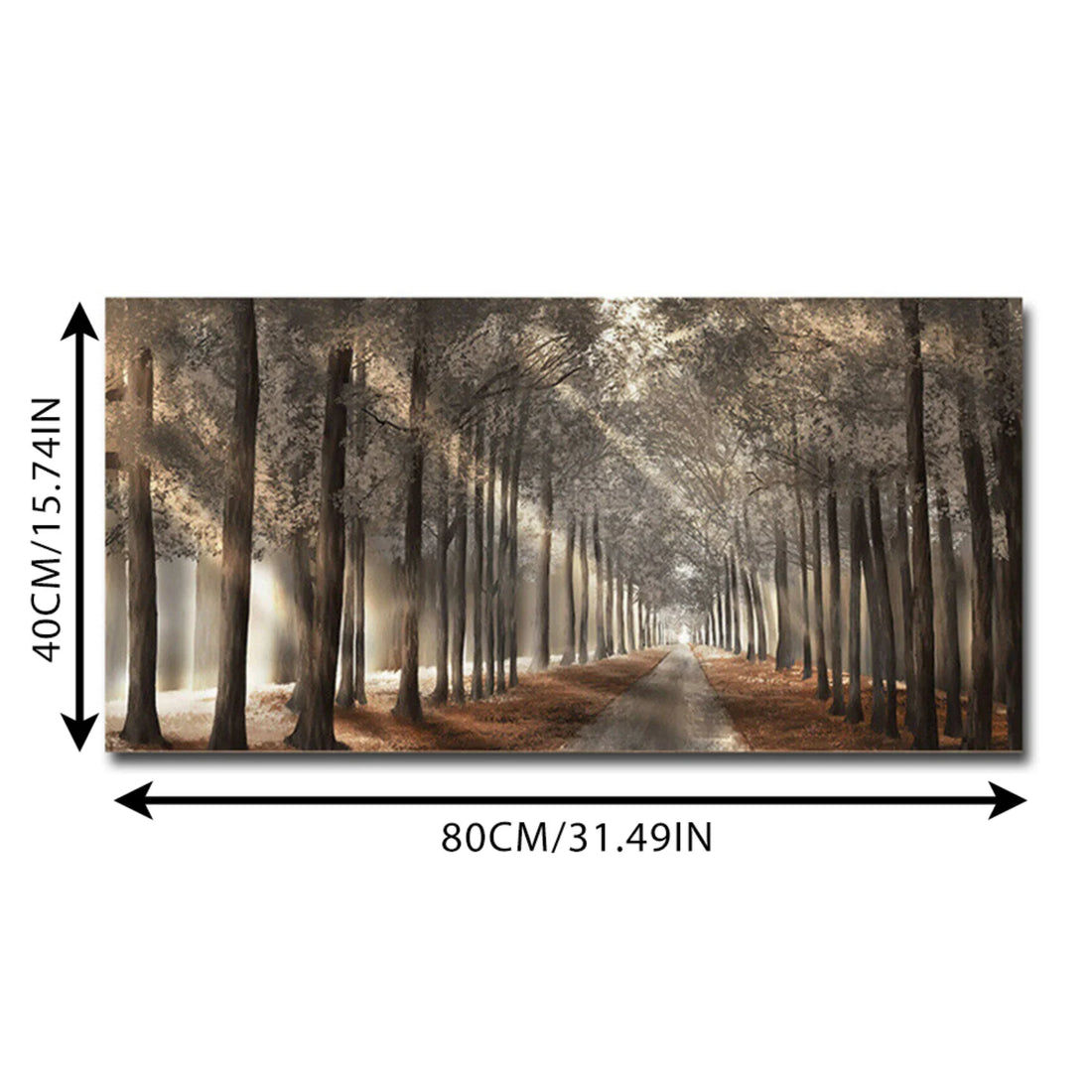  Living Room Forest Canvas Wall Art