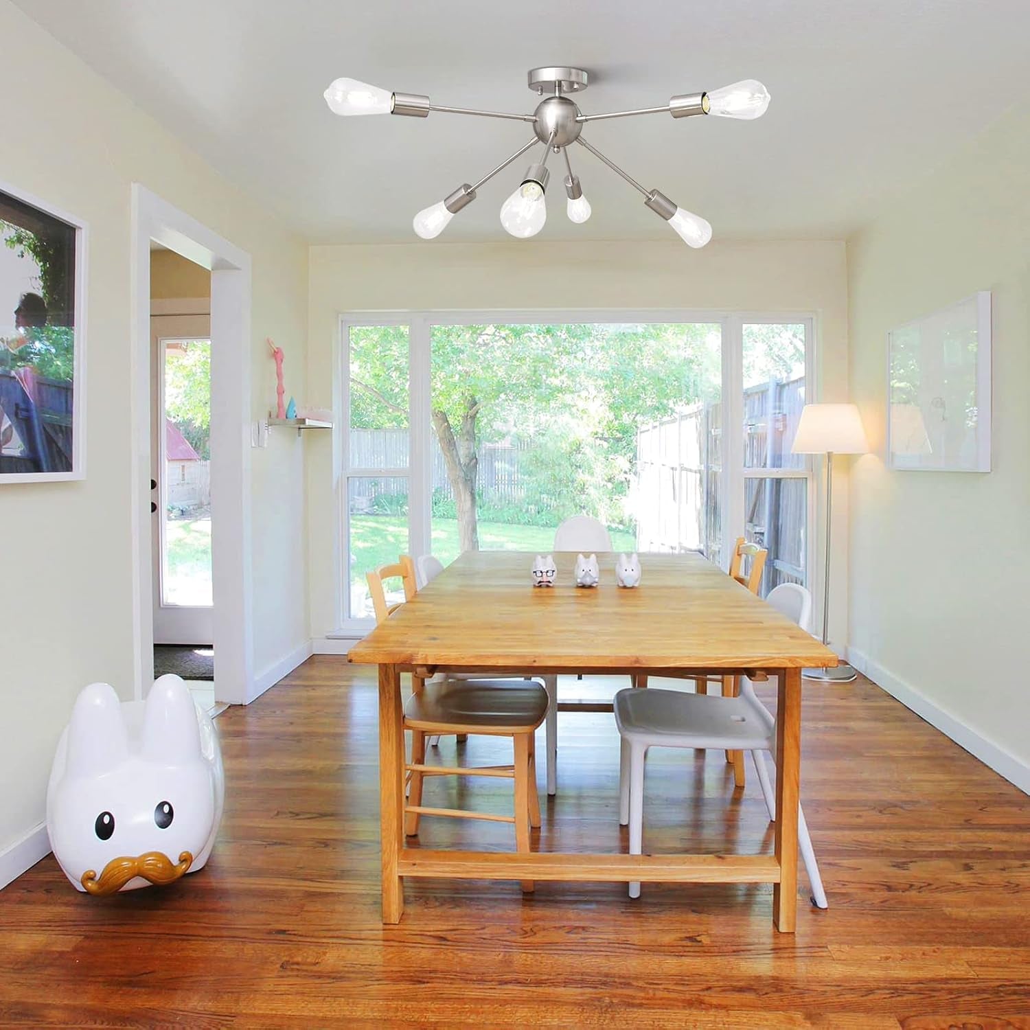 Sputnik Chandelier Light Fixture