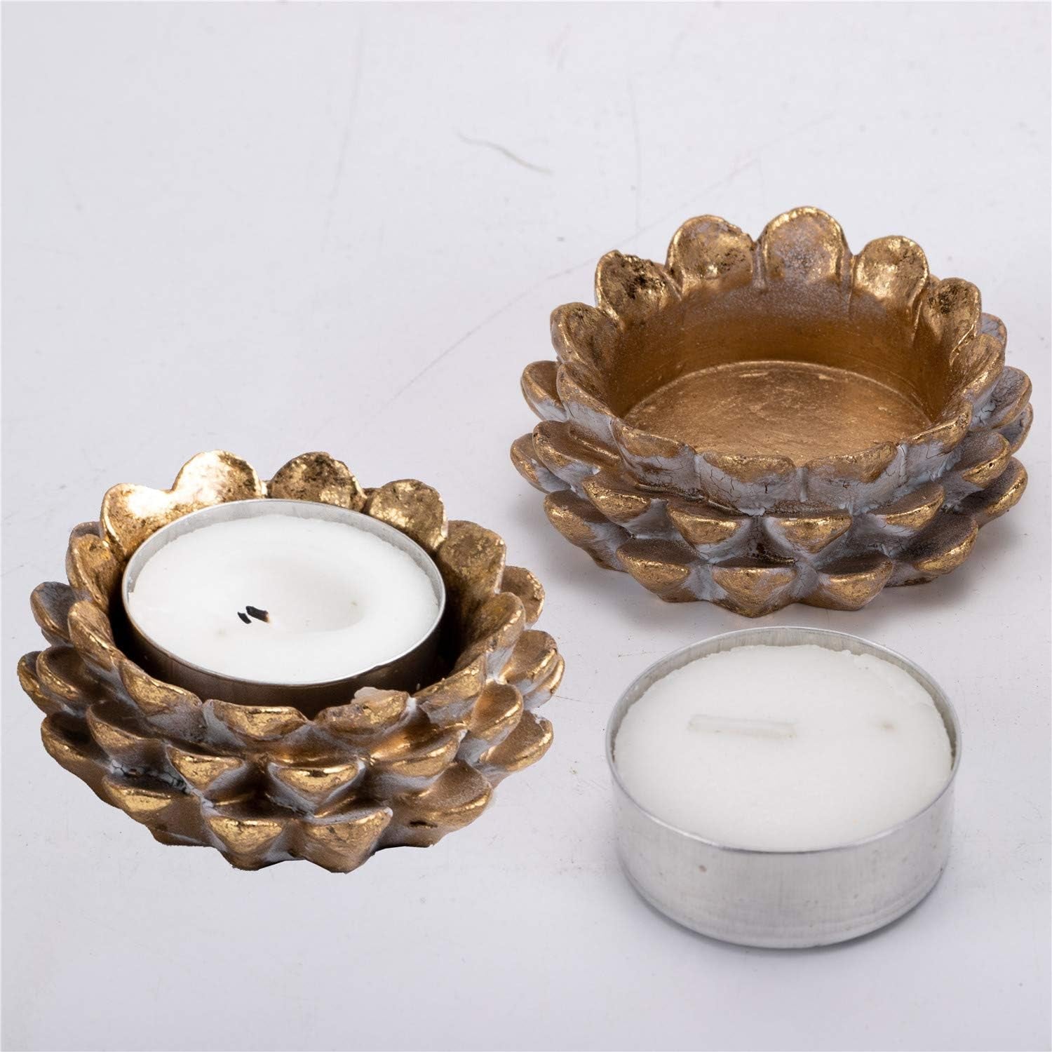 Easter Ornaments Wooden Candle Holder