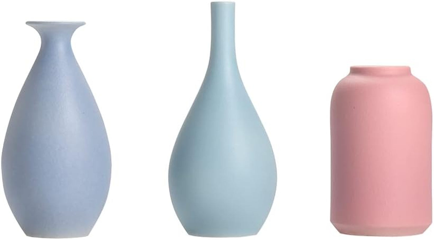 Colorful Ceramic Flower Vase Set
