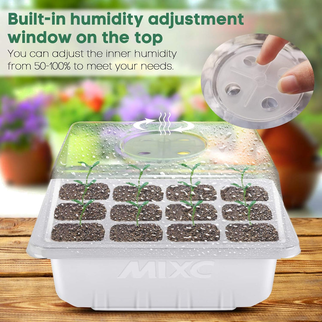 Seed Starter Kit with Humidity Dome - NexZello