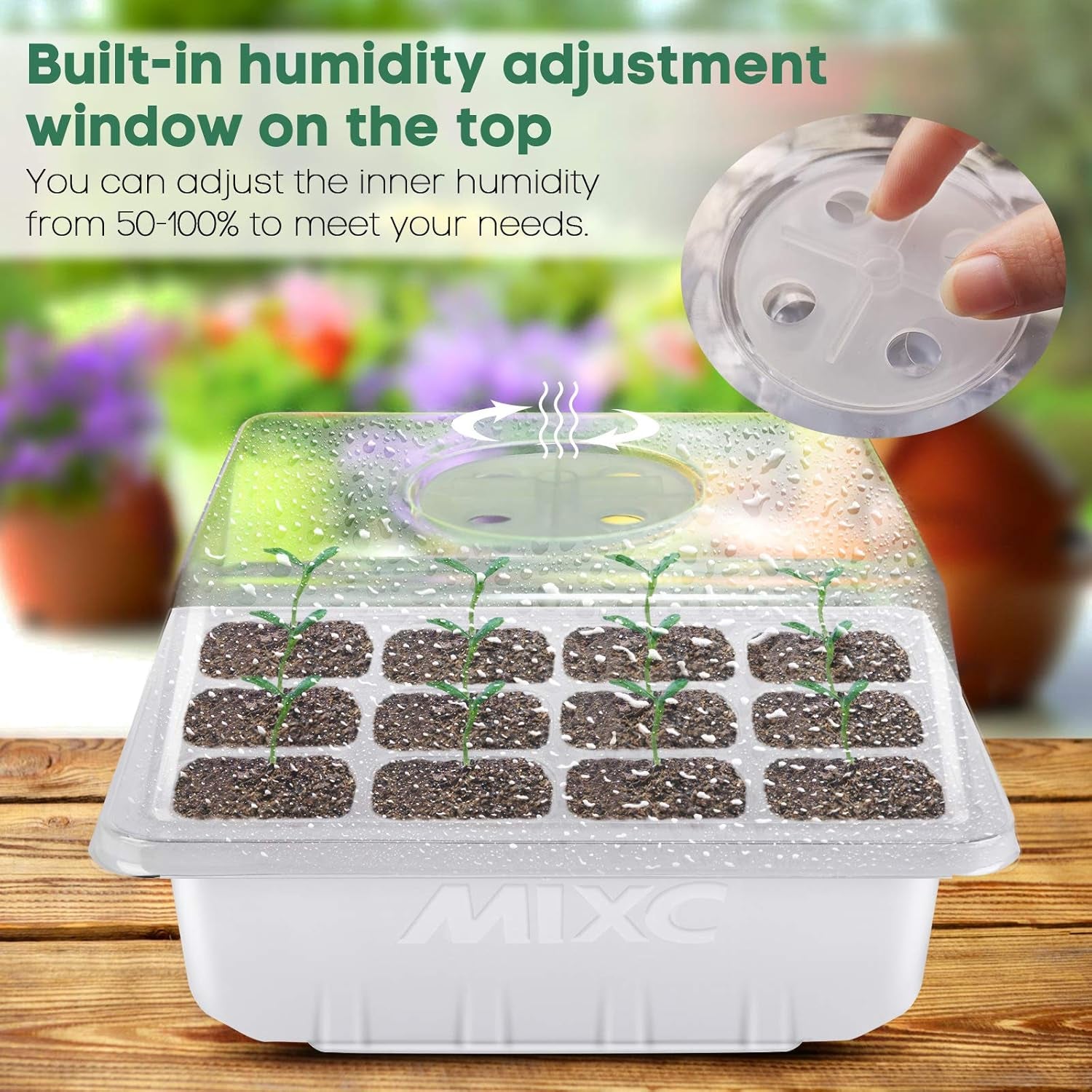 Seed Starter Kit with Humidity Dome - NexZello