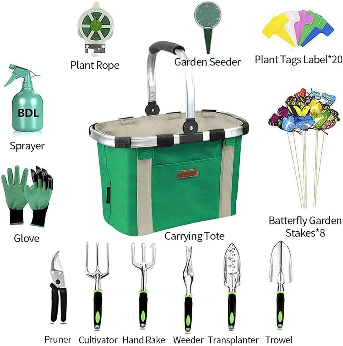 Garden Tools Set with 40 Pieces