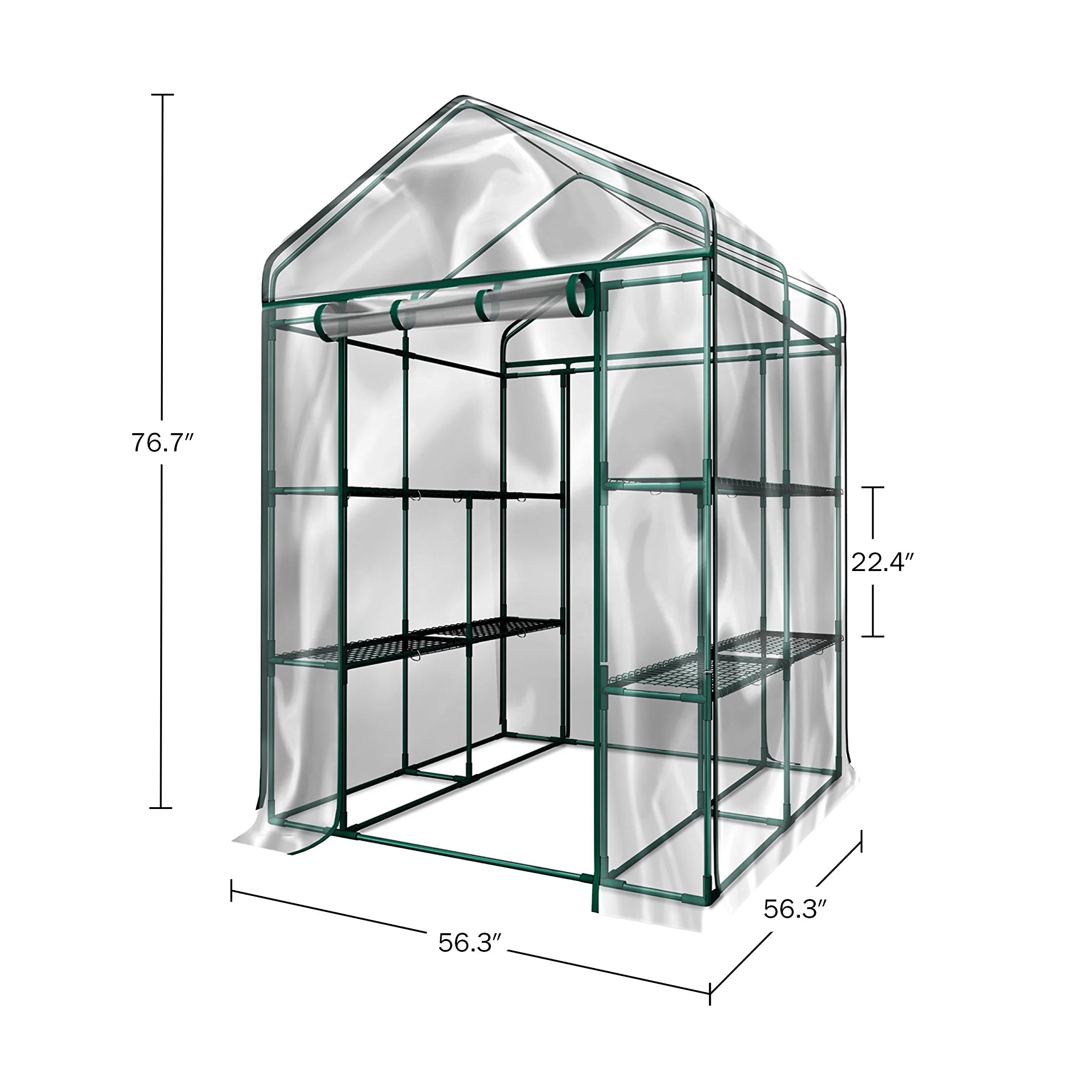 8-Shelf Outdoor/Indoor Grow House