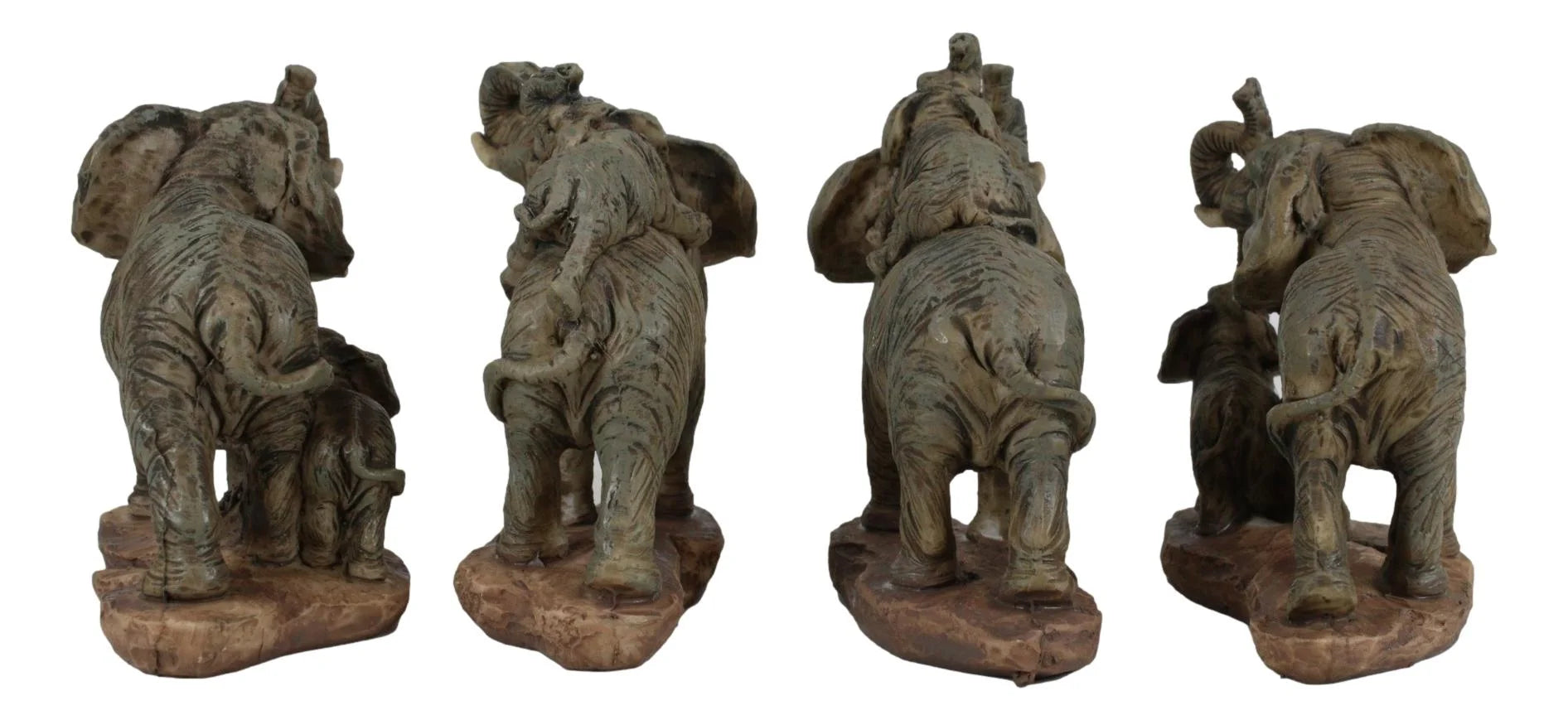 Ebros African Safari Elephant Figurines 