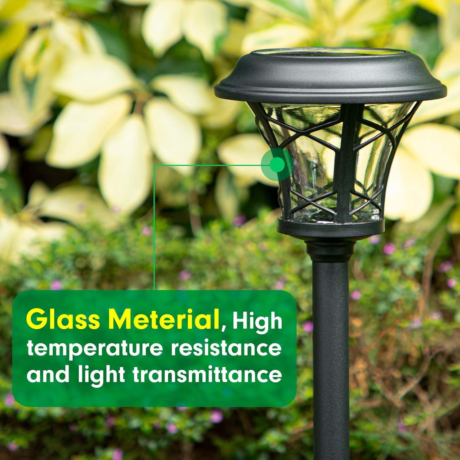 Metal Bright White LED Solar light