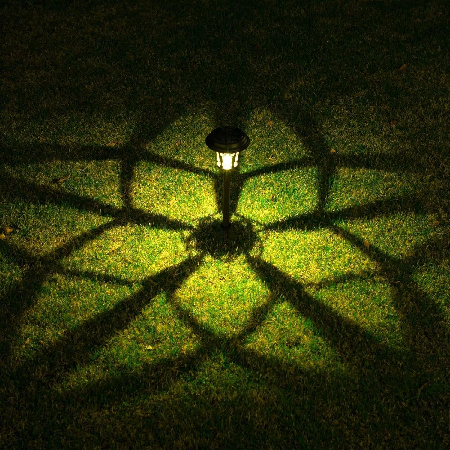 Metal Bright White LED Solar light