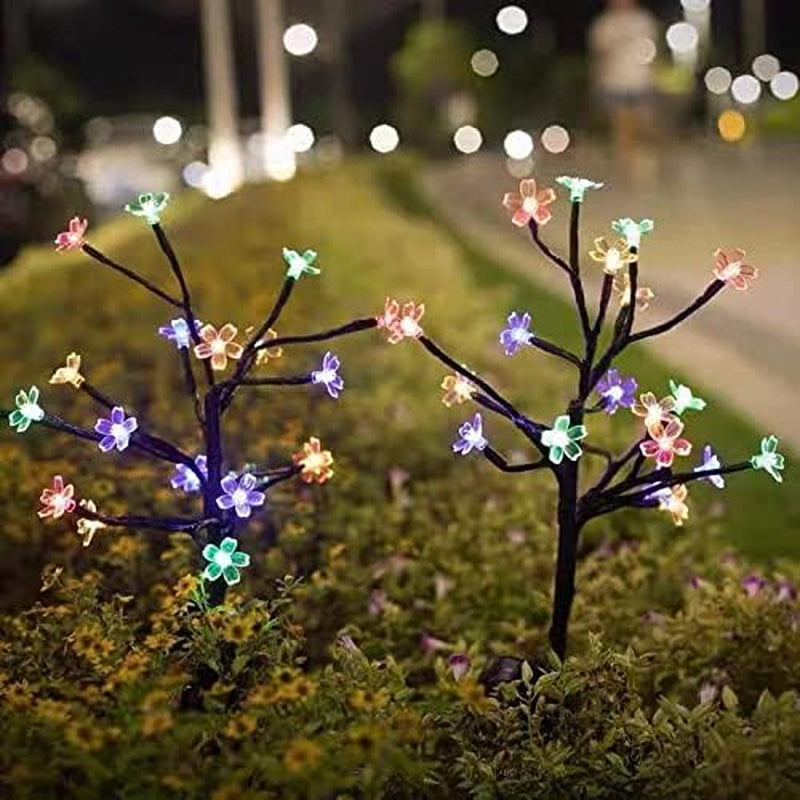 LED Cherry Blossom Flower Garden Lights
