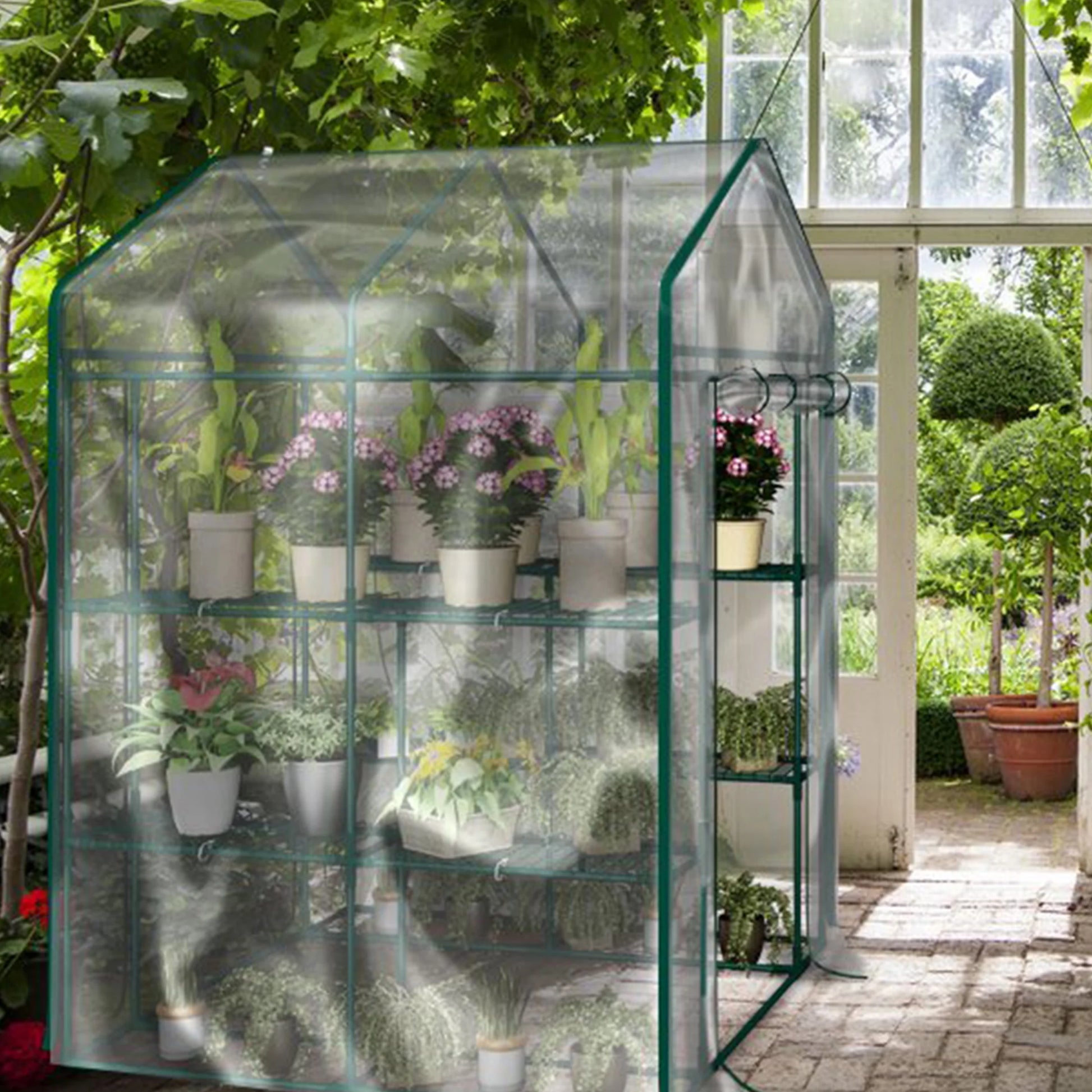 8-Shelf Outdoor/Indoor Grow House