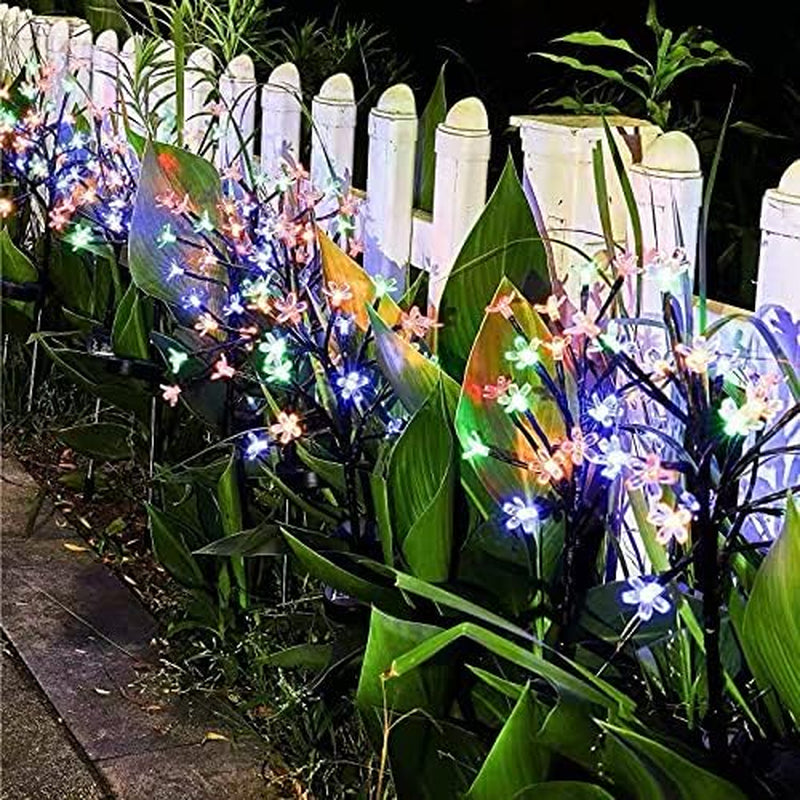 LED Cherry Blossom Flower Garden Lights
