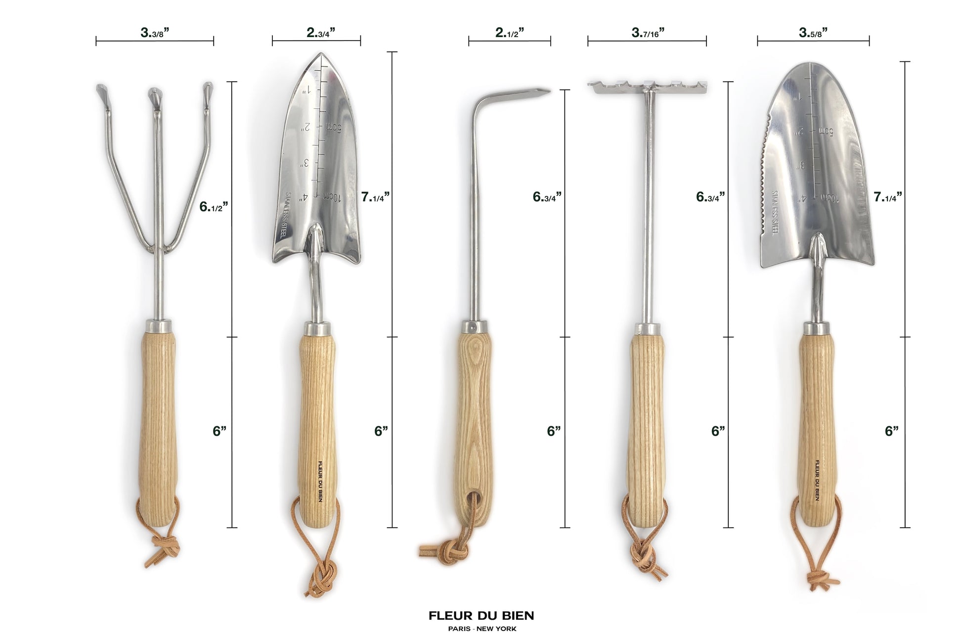 Stainless Steel Heavy Duty Garden Tools Set - NexZello