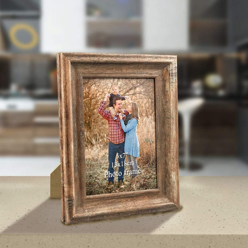 2-Pack 5X7 Picture Frames Set 