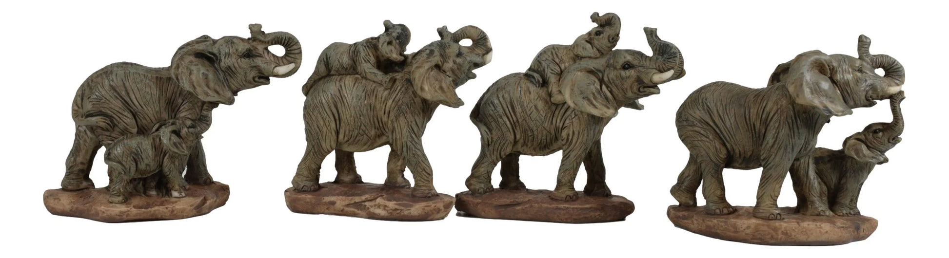 Ebros African Safari Elephant Figurines 