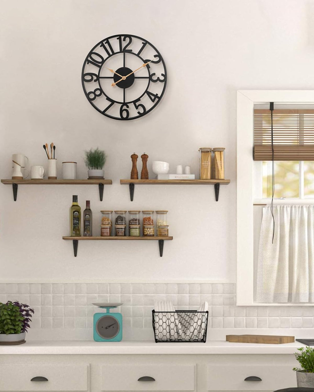Silent Battery Operated Wall Clocks