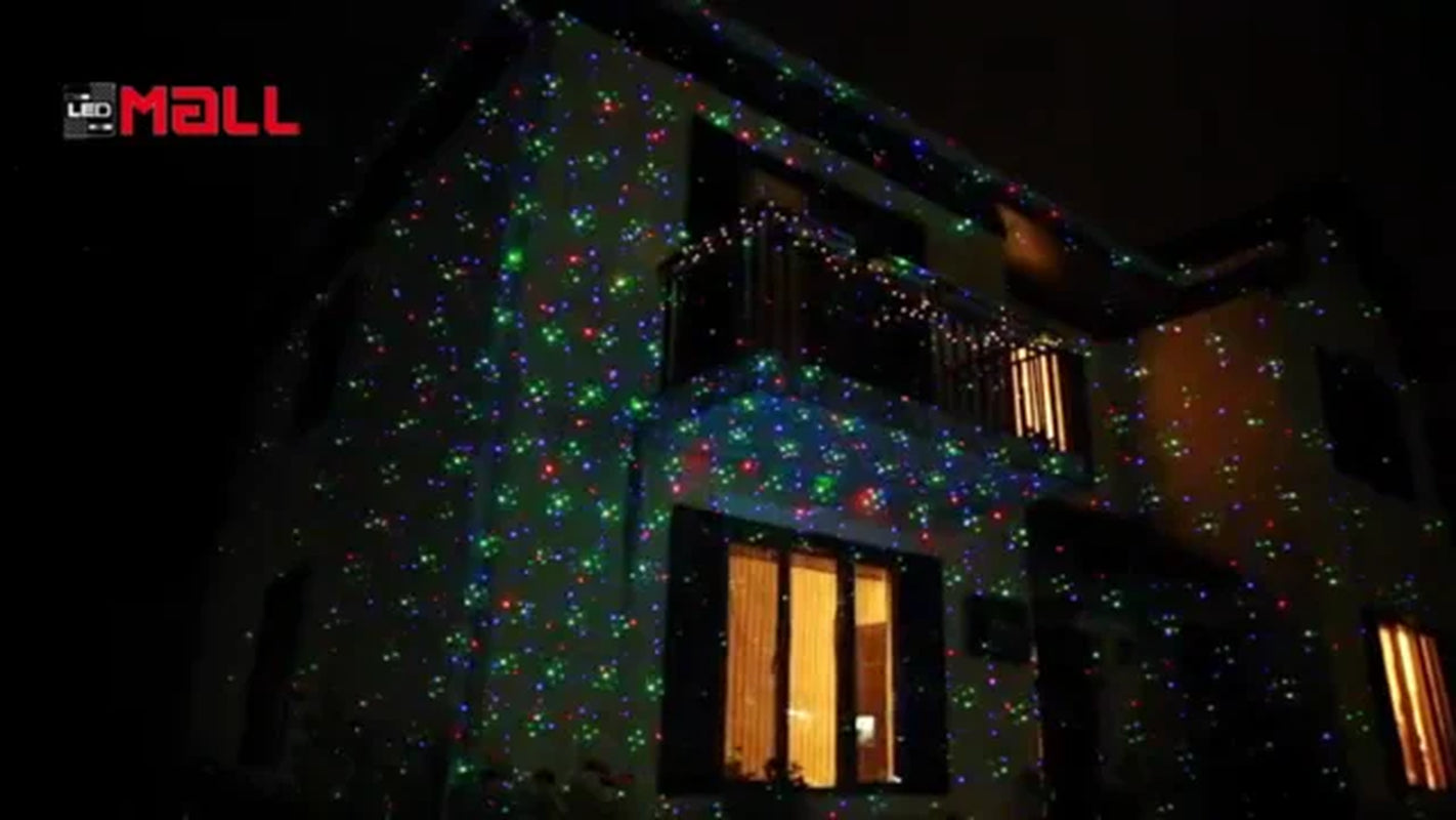 Moving Firefly Garden Laser Multi-Color LED