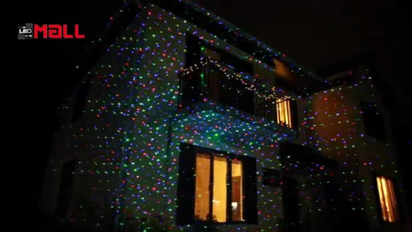 Moving Firefly Garden Laser Multi-Color LED
