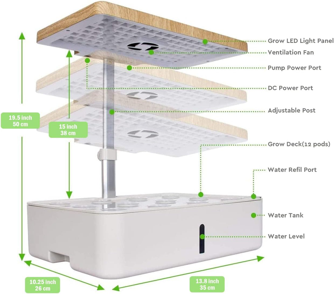 Hydroponics Growing System Kit