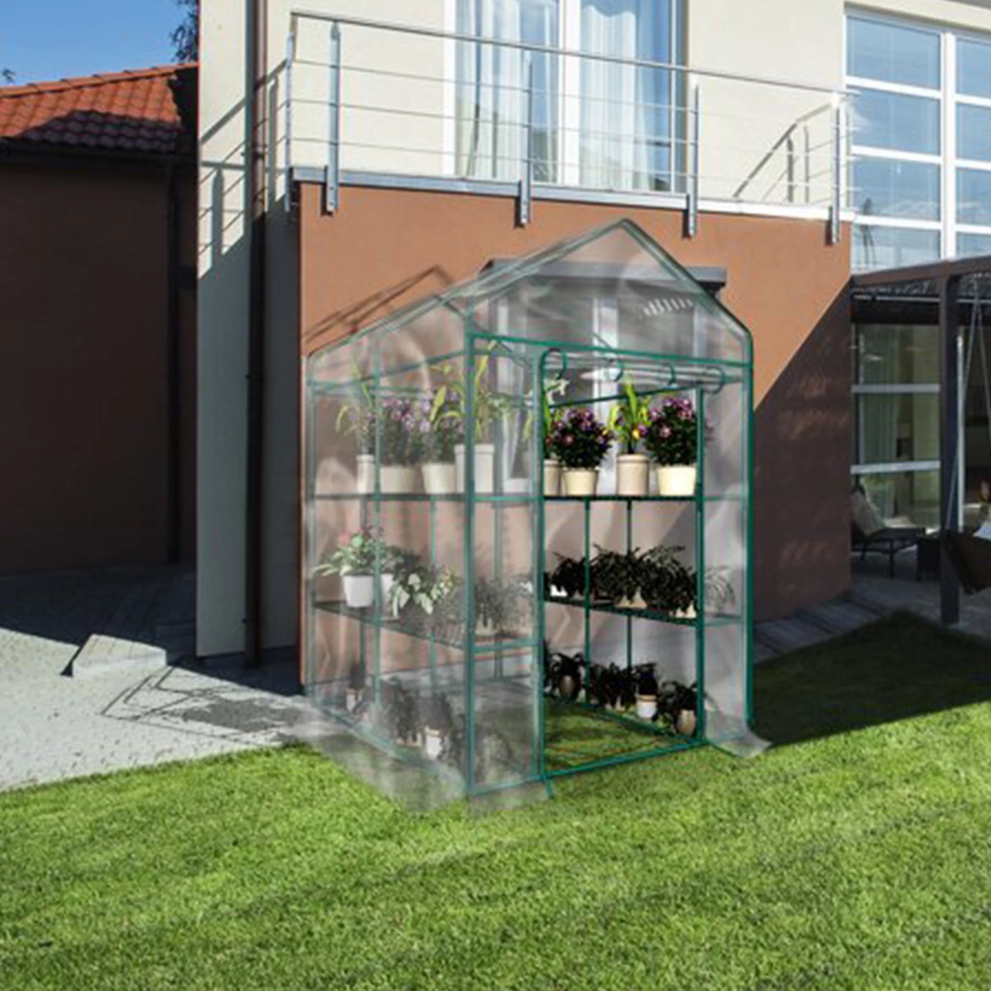 8-Shelf Outdoor/Indoor Grow House