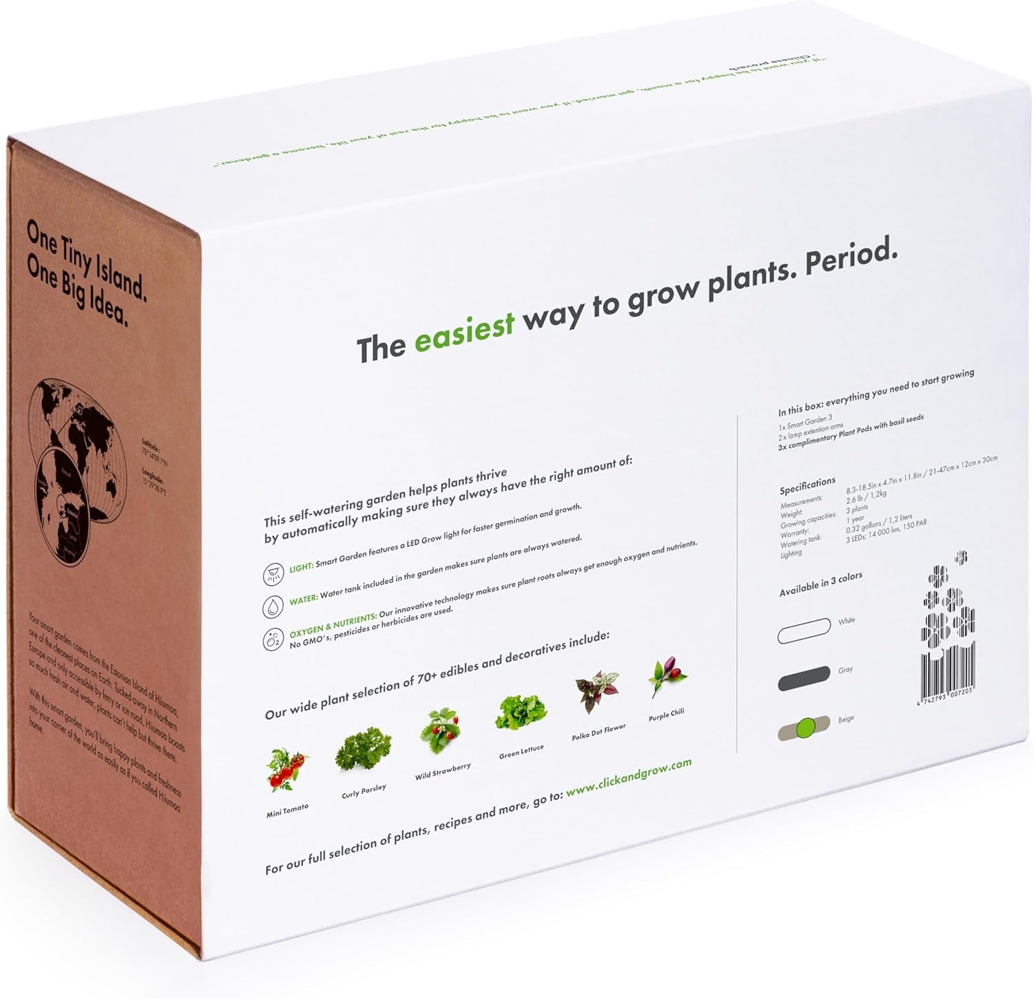 3 Pods Indoor Herb Growing System Kit