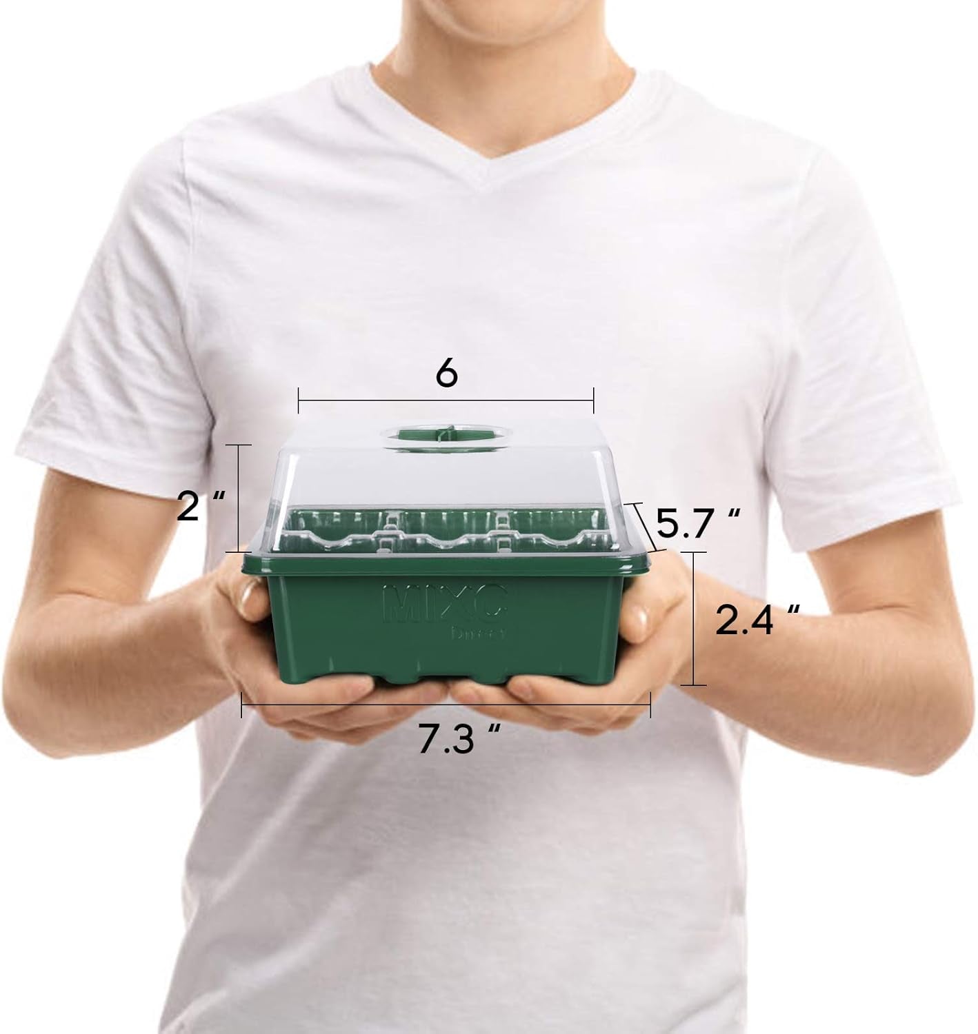 10 Packs Seed Starter Tray Seed Starter Kit