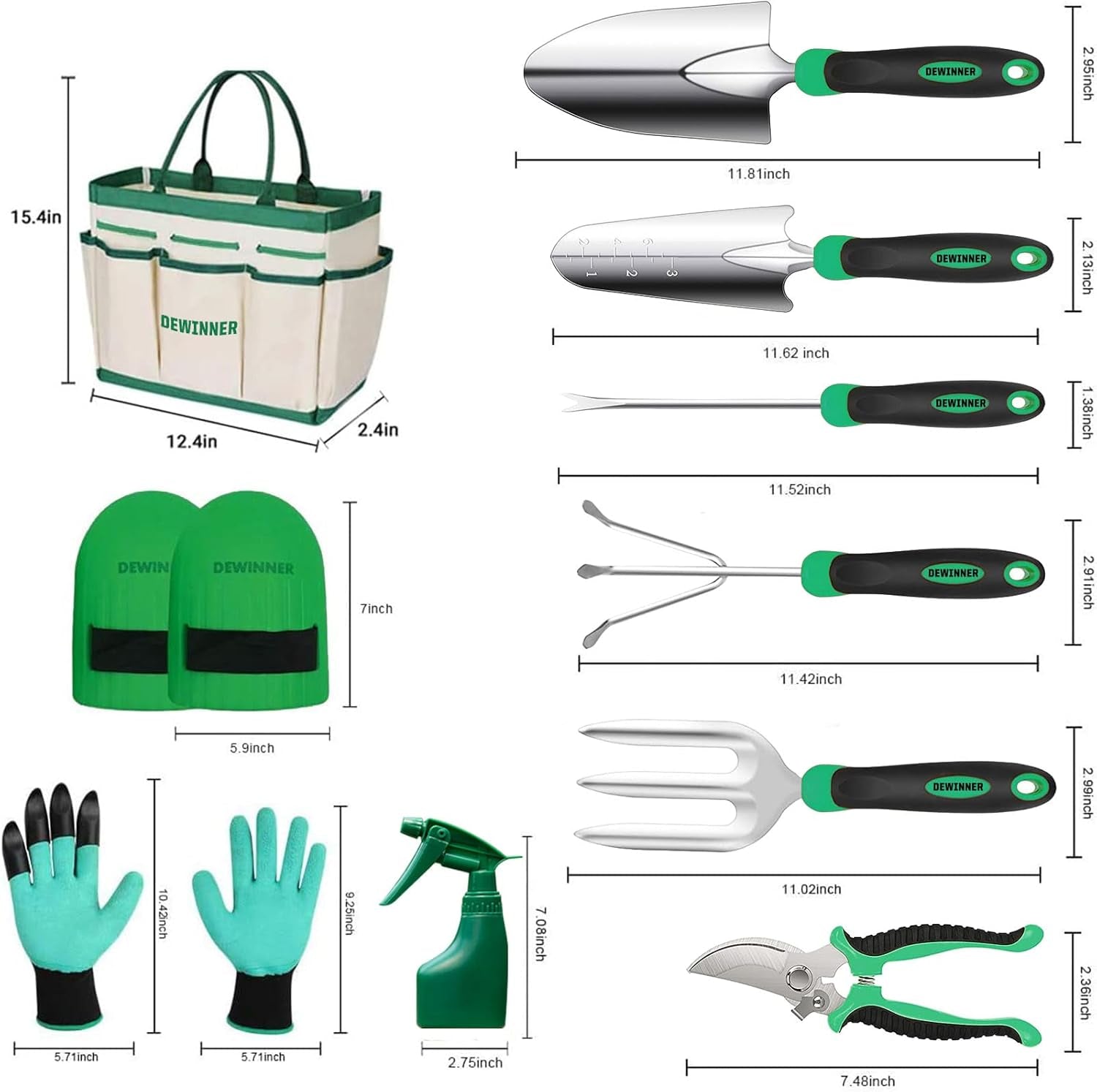 Out Door Gardening Hand Tool Gift Kit
